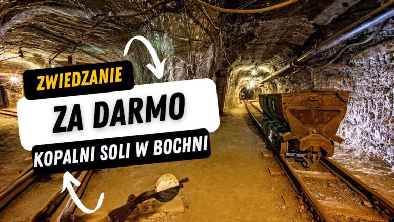Stówka w kieszeni, czyli zwiedzanie kopalni soli za darmo! Bezpłatne bilety podczas wakacji Bochnia Kopalnia banner (c) panpodroznik.com