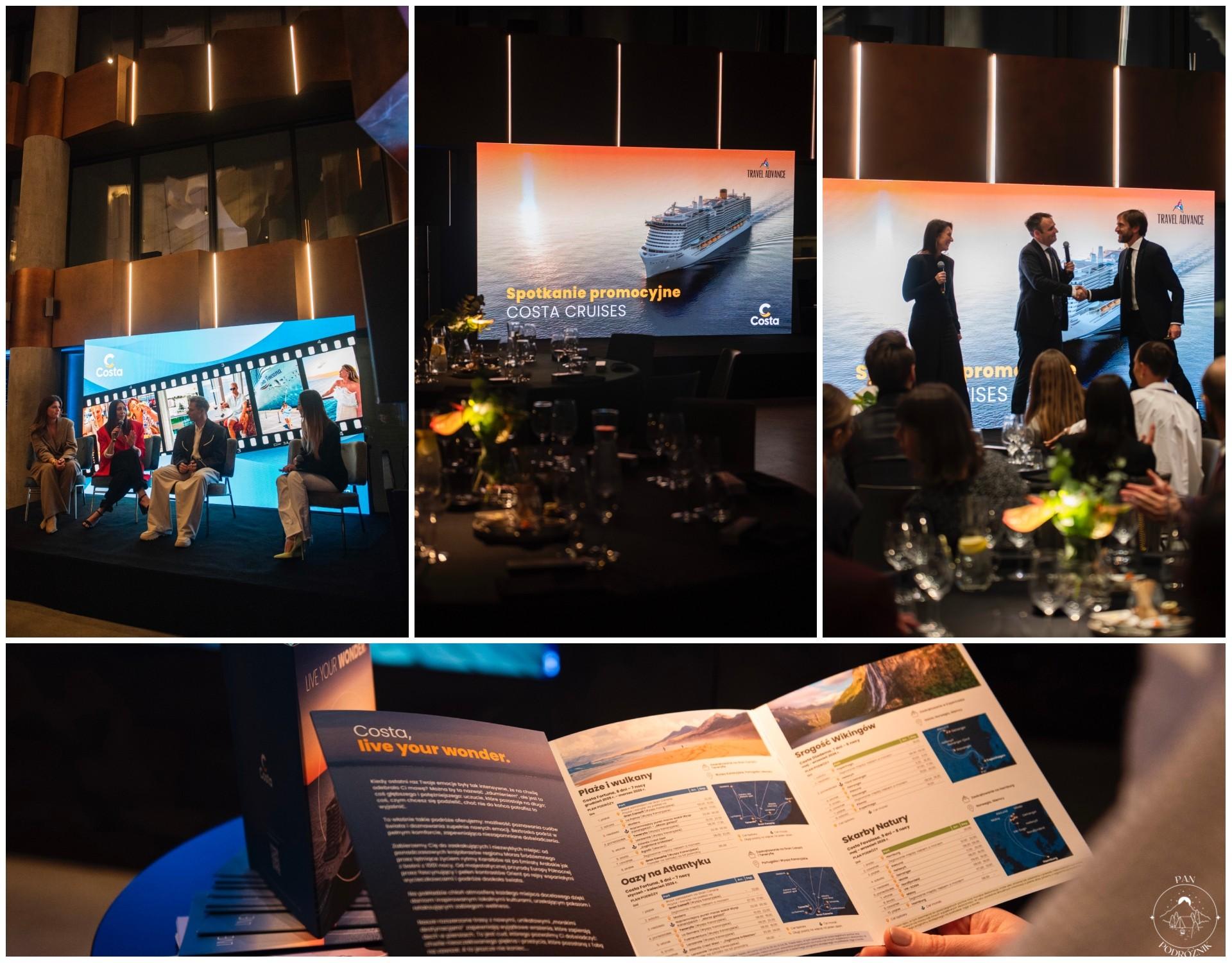 Event Costa Cruises w Warszawie (c) Costa Cruises, panpodroznik.com