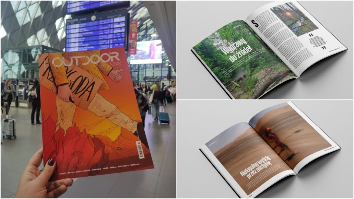 Outdoor Magazyn (27): felieton o podróży po Bałkanach 27. Outdoor Magazyn okładka (c) Nina Trojanowicz, panpodroznik.com