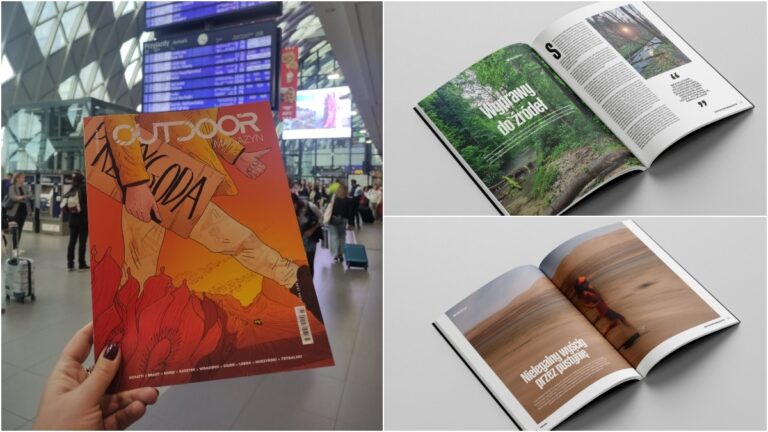 Outdoor Magazyn (27): felieton o podróży po Bałkanach 27. Outdoor Magazyn okładka (c) Nina Trojanowicz, panpodroznik.com