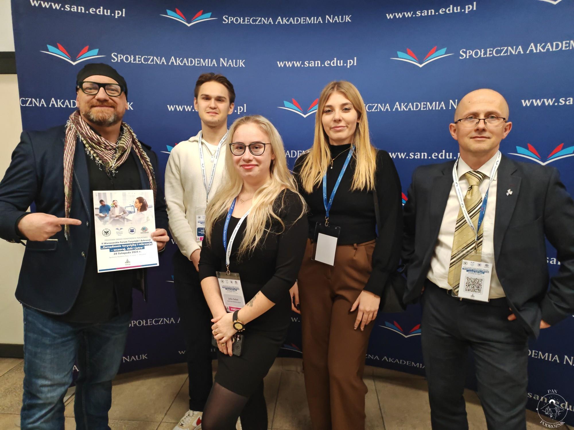 Pan Podróżnik na konferencji turystycznej w SAN (c) panpodroznik.com