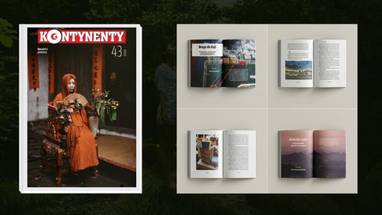 Kontynenty (43): reportaż podróżniczy z Iraku Magazyn Kontynenty okładka (c) panpodroznik.com