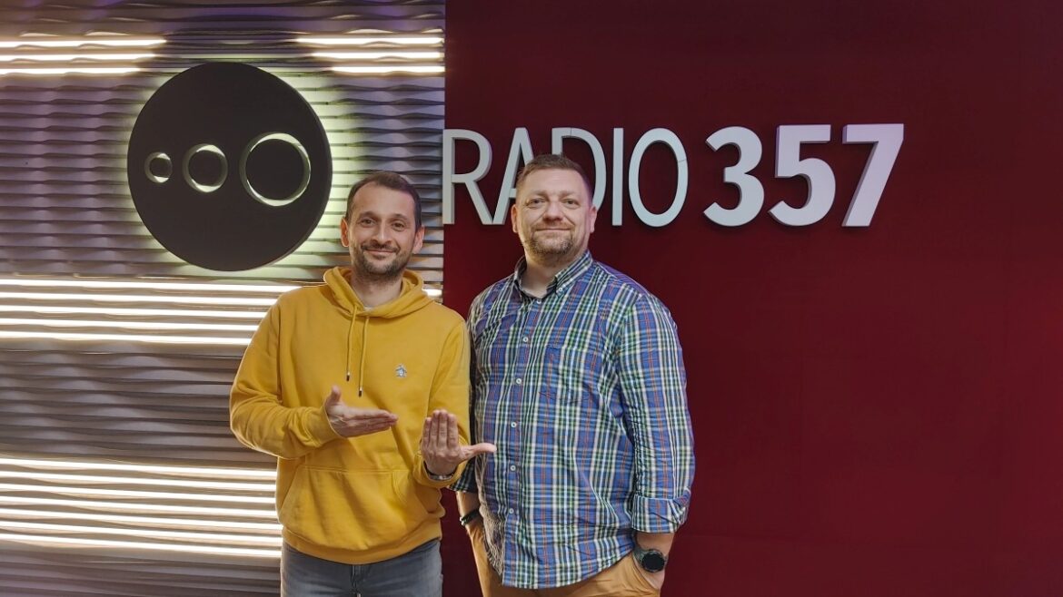 Radio 357: Pan Podróżnik live w audycji Ranek Radio 357 (c) Paweł Kunz, panpodroznik.com