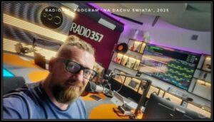 Antena live w Radio357, program "Na dachu świata"