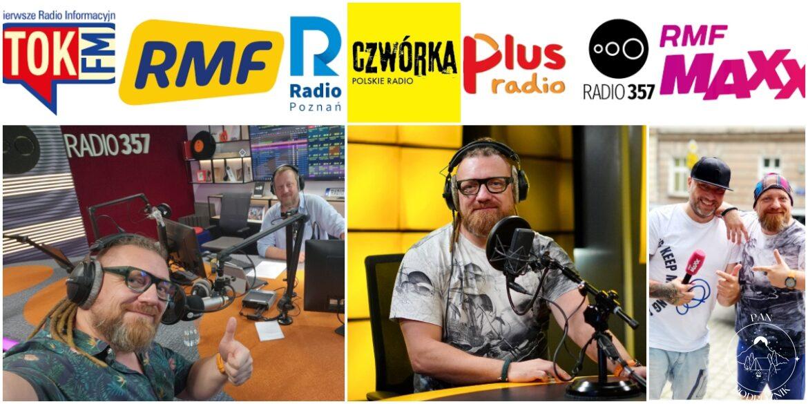 Pan Podróżnik w stacjach radiowych (c) panpodroznik.com