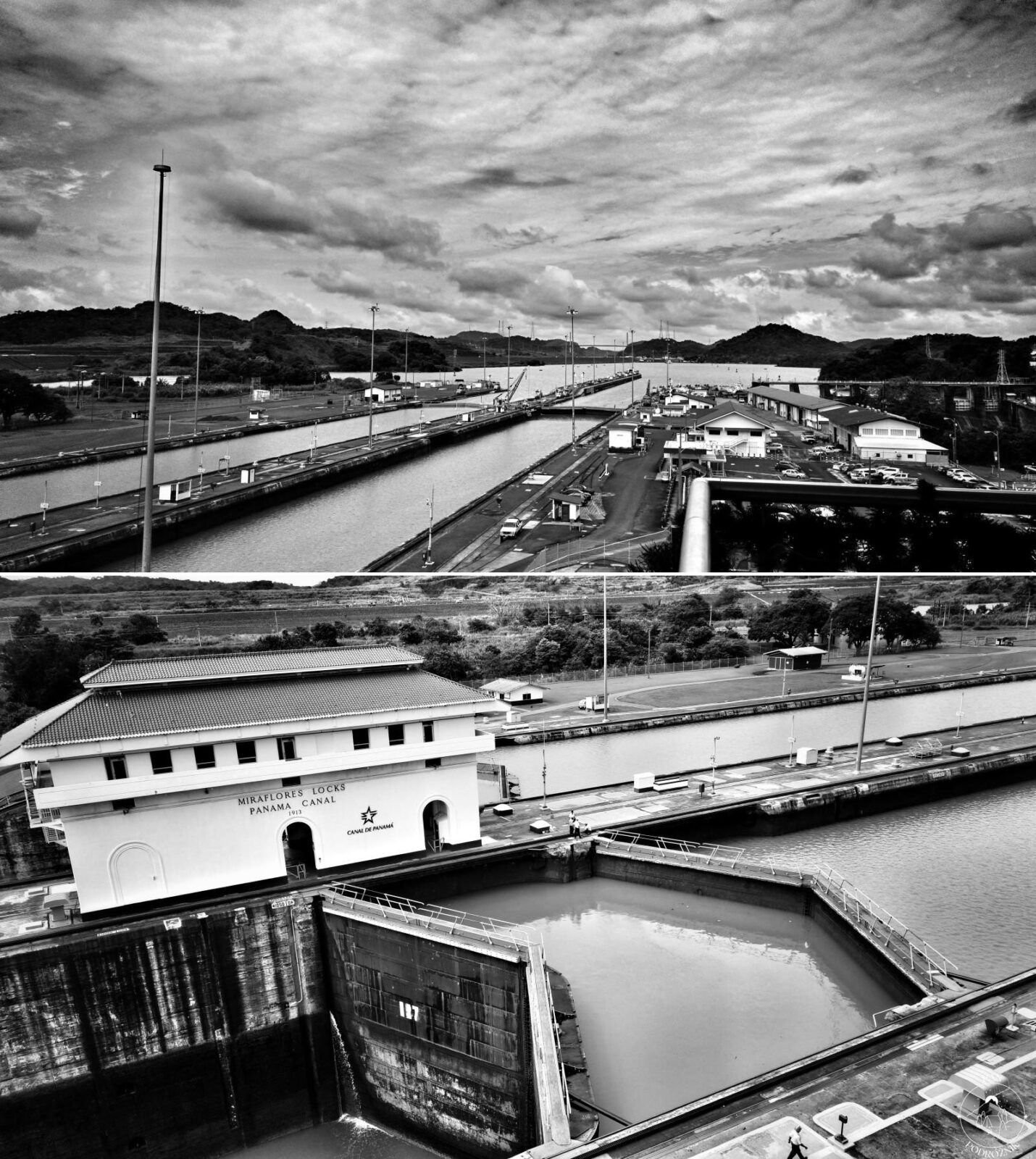 Śluza Miraflores / Kanał Panamski (c) panpodroznik.com