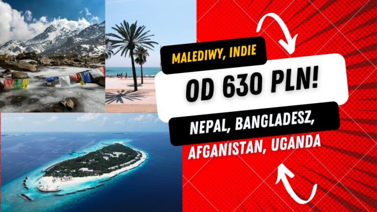 Co za promocja! Malediwy, Uganda, Indie, Nepal, Bangladesz i mnóstwo innych kierunków za 630-730 PLN w dwie strony Promocja Air Arabia banner (c) panpodroznik.com