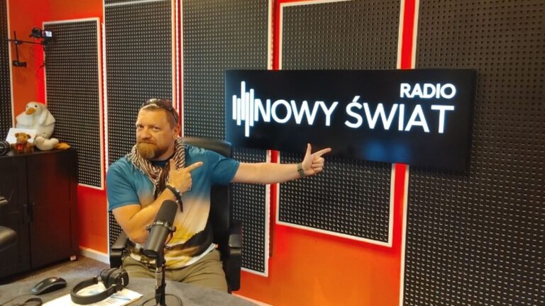 Radio Nowy Świat: wywiad o kolei, bezpieczeństwie i systemie „Radio-Stop” Radio Nowy Świat (c) panpodroznik.com
