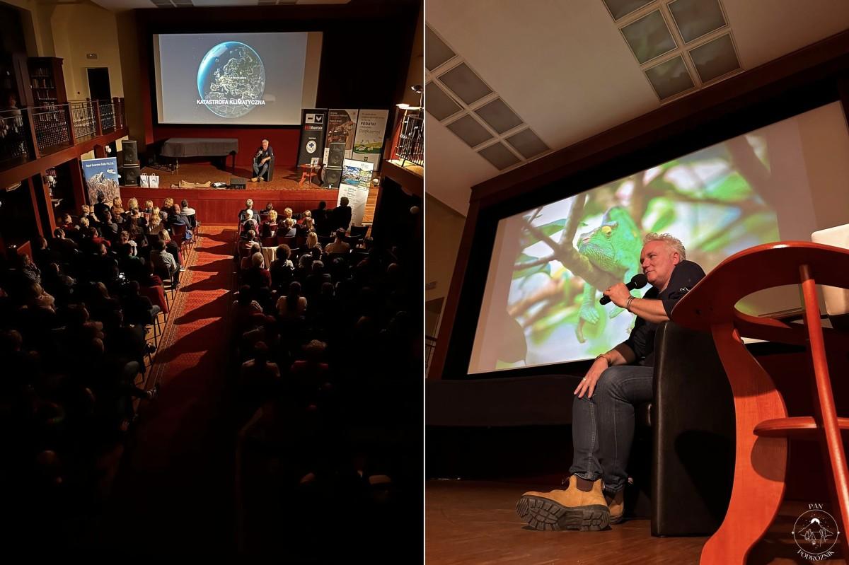 Jarosław Kret na Mikołowskim Festiwalu Rajzefiber 2023(c) panpodroznik.com