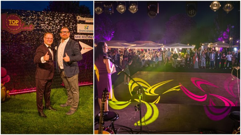 TOP Touristik kończy 10 lat. Garden party, koncert i podsumowanie specjalistów od pakietowania dynamicznego 10-lecie TOP Touristik banner (c) panpodroznik.com