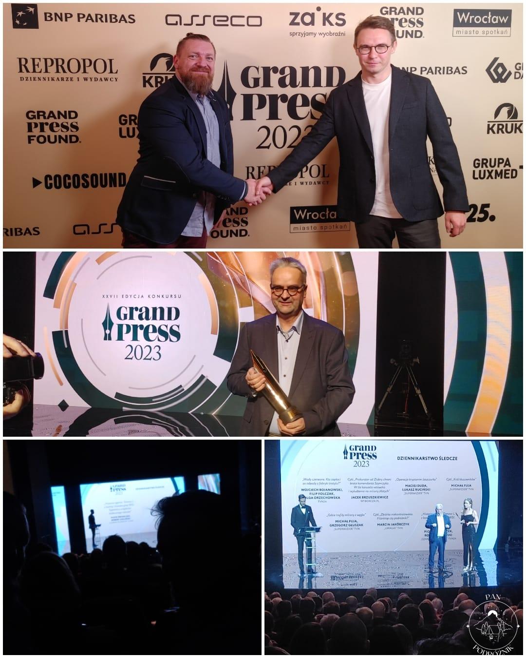 Gala Finałowa 27. edycji Grand Press (c) panpodroznik.com
