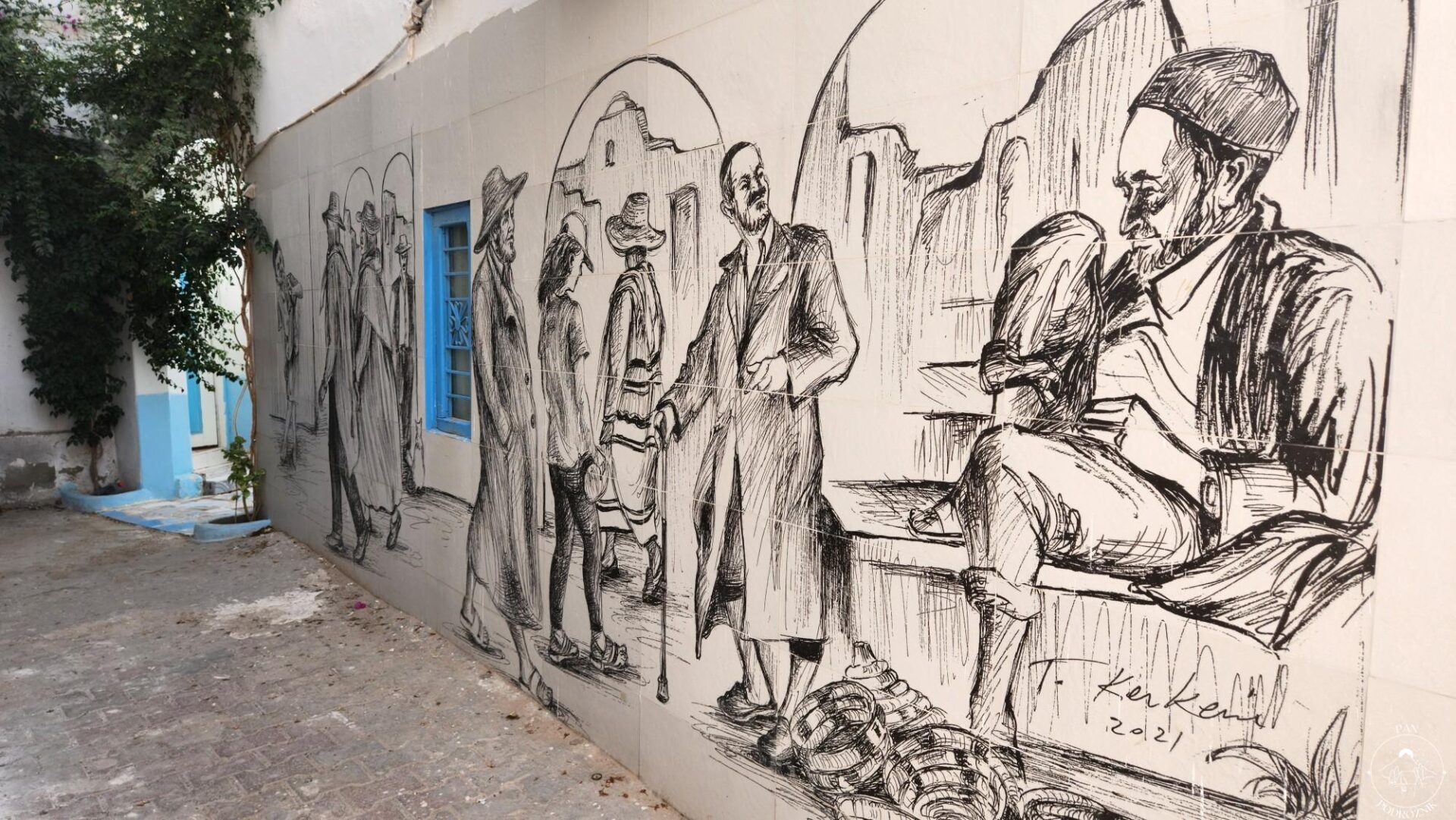 Murale w Djerbahood (c) panpodroznik.com