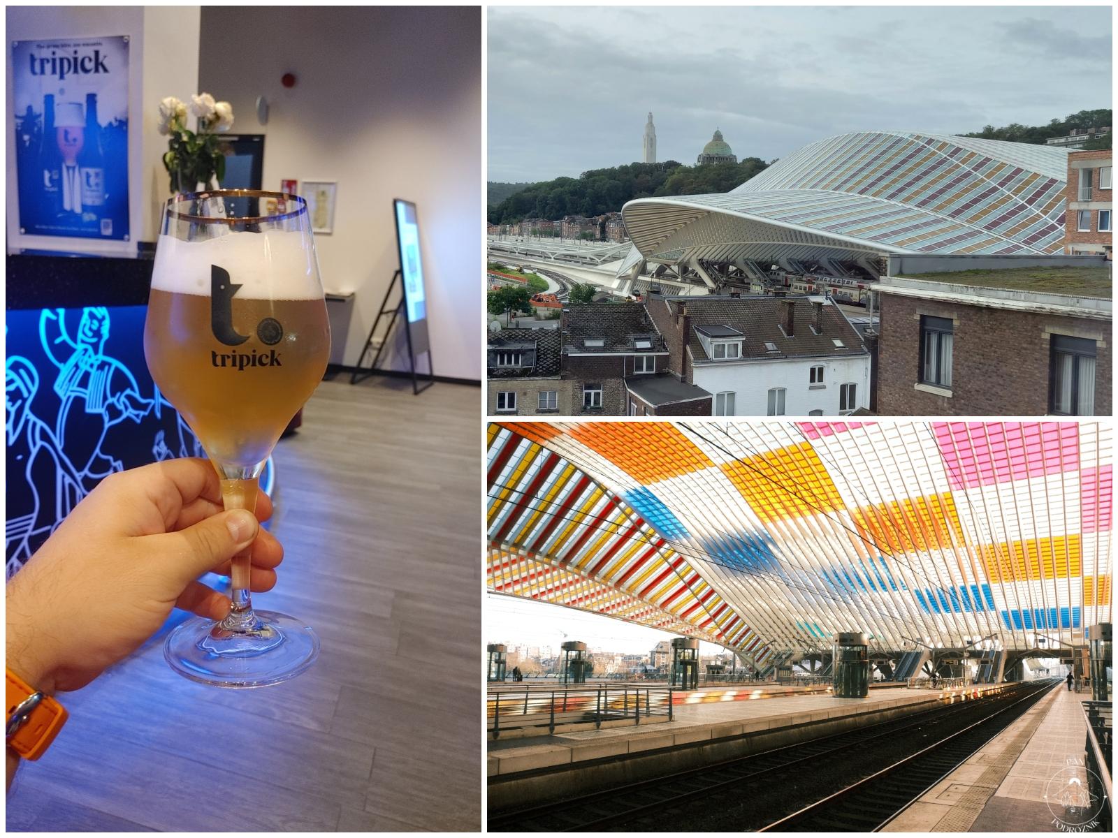 Browar Tripick i dworzec Liège-Guillemins (c) Sophie Dekkers, panpodroznik.com