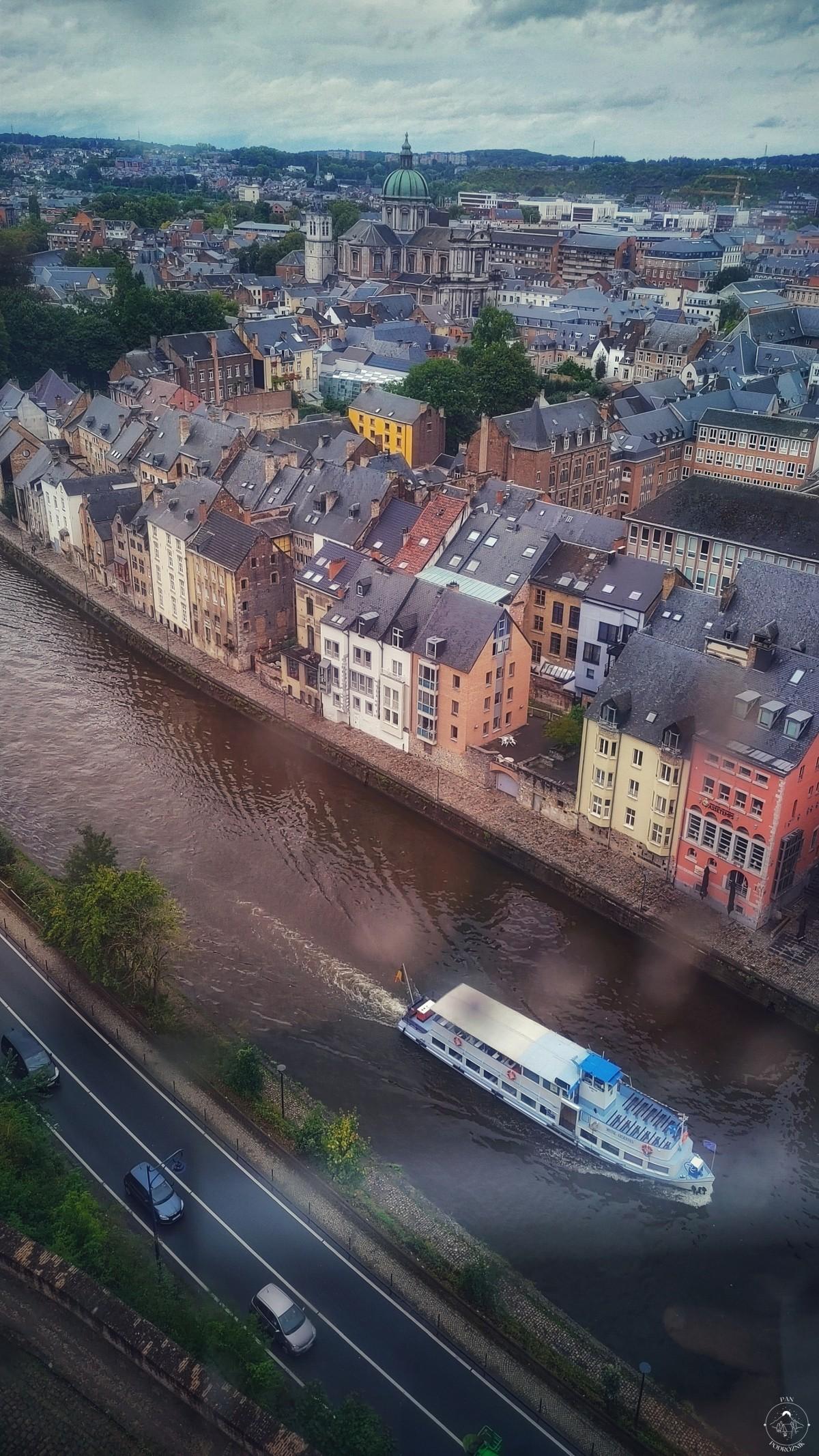 Kolejka linowa Téléphérique de Namur (c) panpodroznik.com