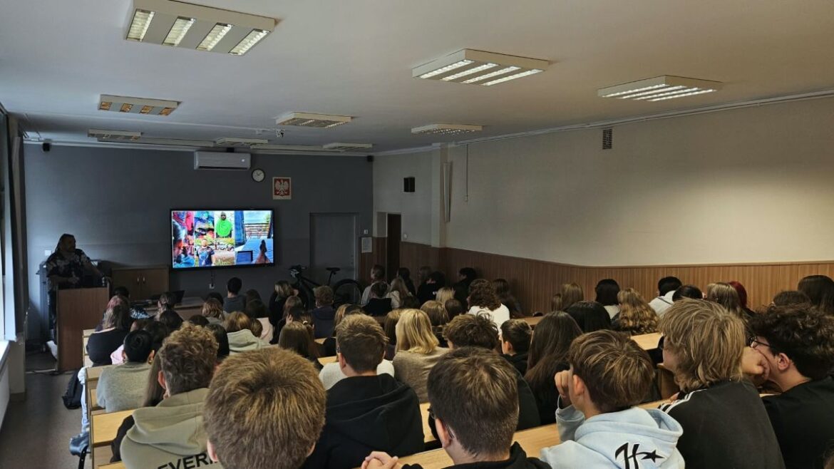 Wykład w szkole na Śląsku banner (c) panpodroznik.com
